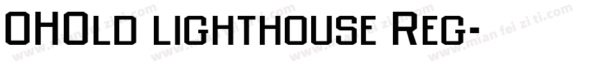 OHOld lighthouse Reg字体转换